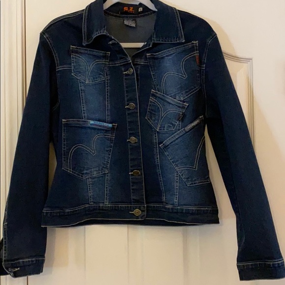 Jackets & Blazers - Denim Jacket - very high end new no tags gzoz